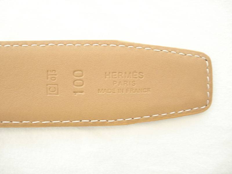 Hermes Belt 2007 light gold